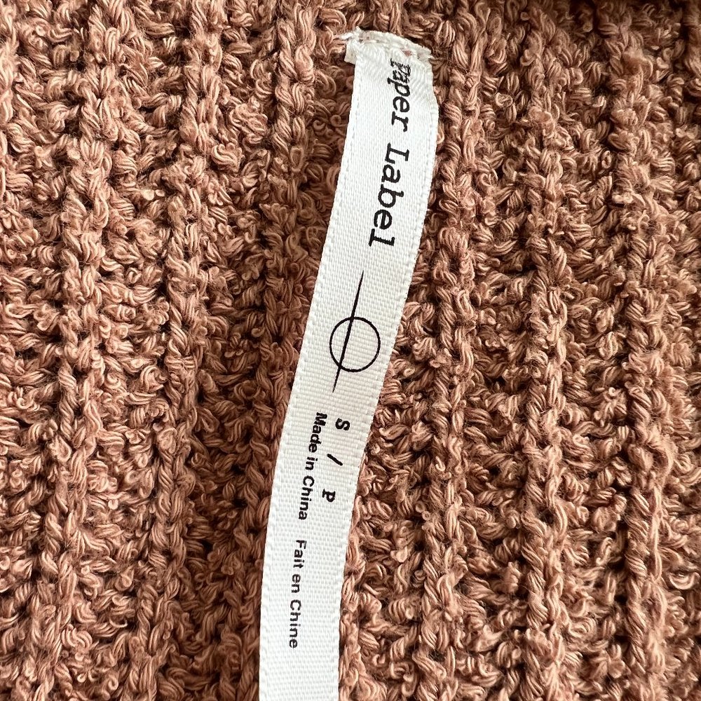 BNWOT: Paper Label Button-up Cardigan - Picture 5 of 5